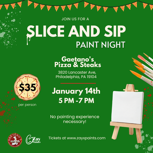 Slice & Sip Paint Night